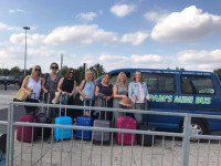 women airport drop off in Scunthorpe